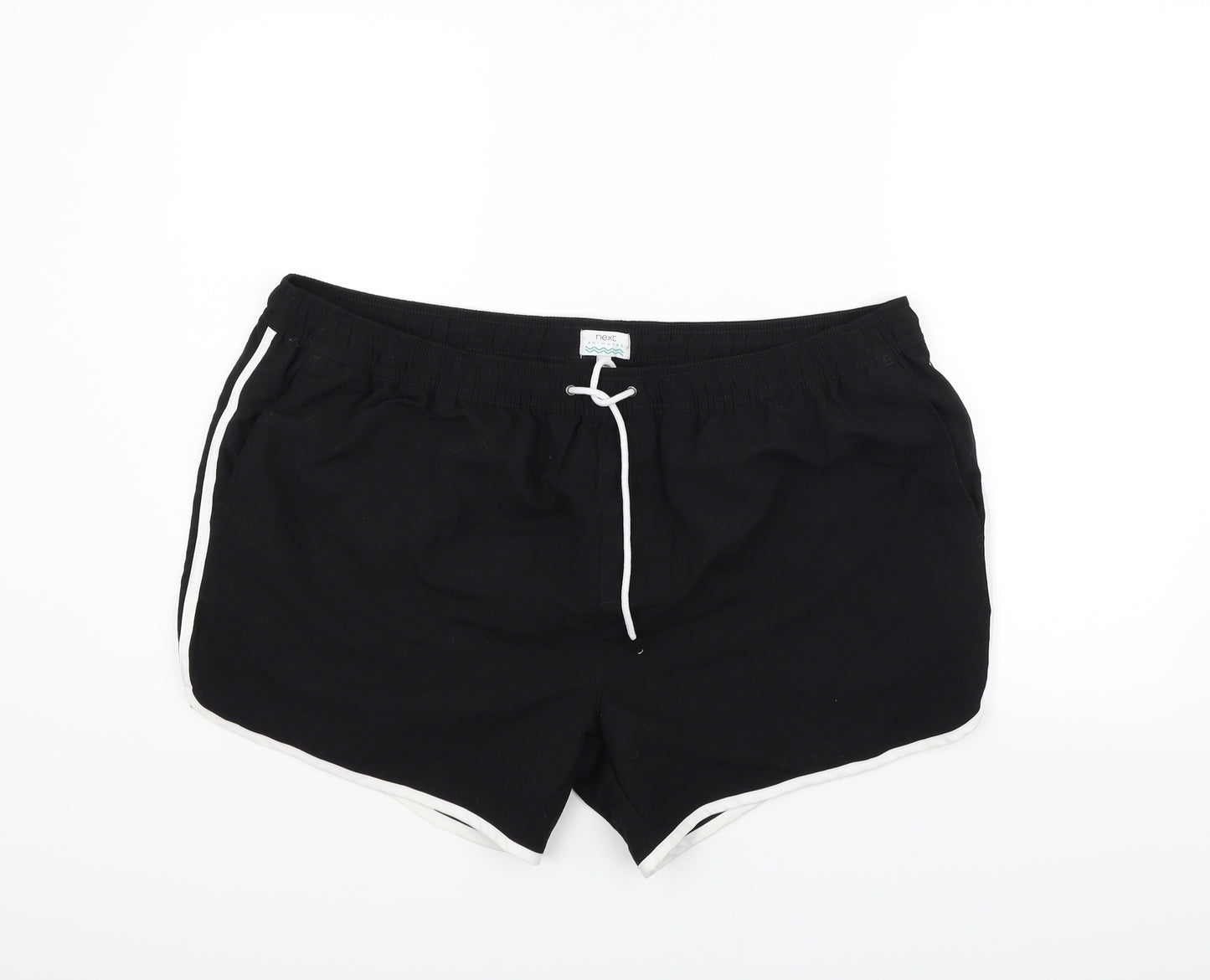 NEXT Mens Black   Sweat Shorts Size 2XL - Swim wear