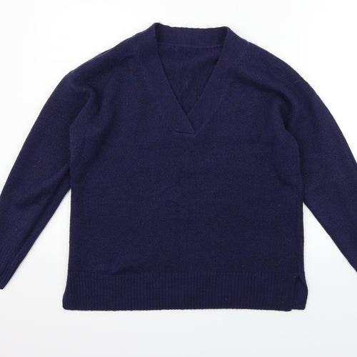 Nutmeg Womens Blue   Pullover Jumper Size 10