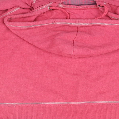 Cherokee Womens Pink   Pullover Hoodie Size L