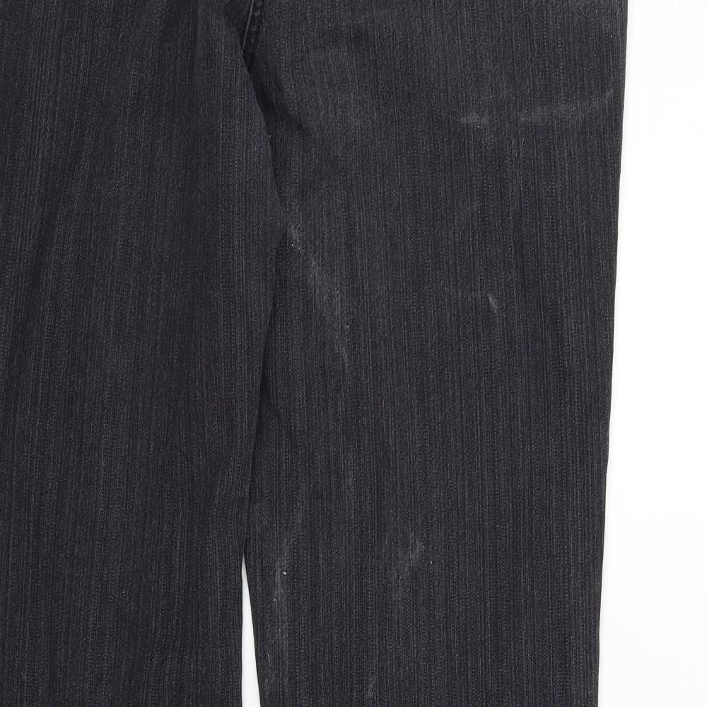 Per Una Womens Black   Straight Jeans Size 16 L30 in