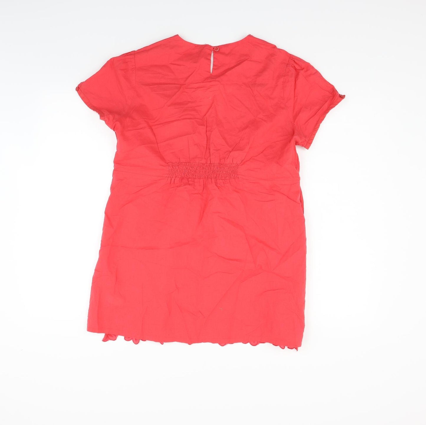 ethelaustin Womens Red   T-Shirt Dress  Size 14