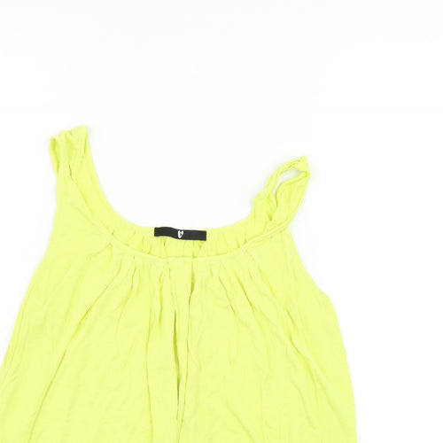 Very Womens Yellow   Basic Tank Size 14