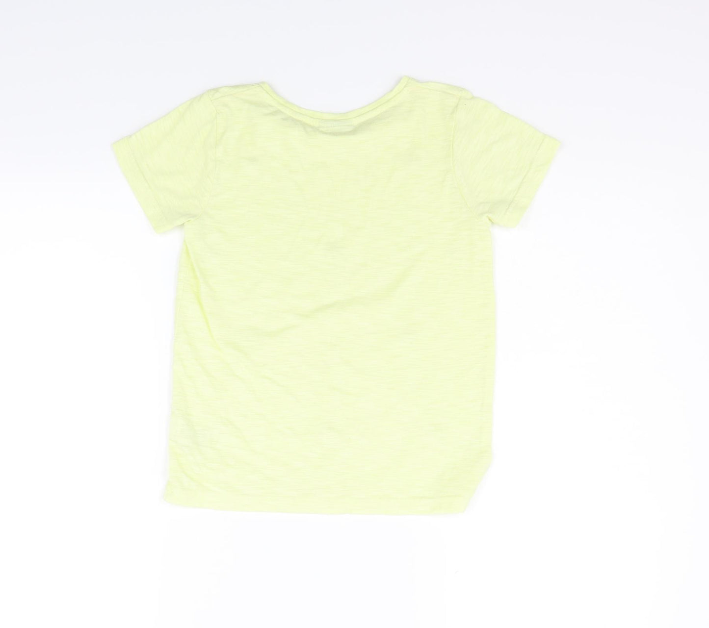 Matalan Girls Yellow   Basic T-Shirt Size 10 Years