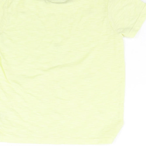 Matalan Girls Yellow   Basic T-Shirt Size 10 Years