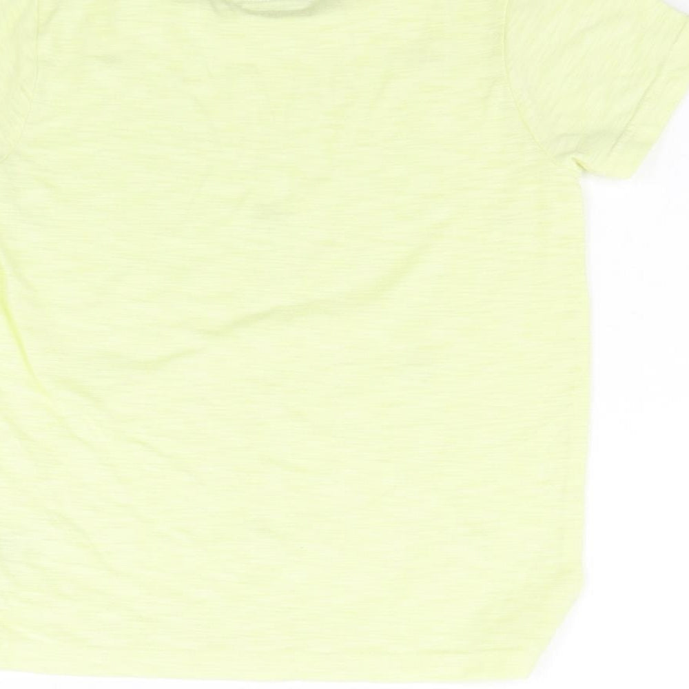 Matalan Girls Yellow   Basic T-Shirt Size 10 Years