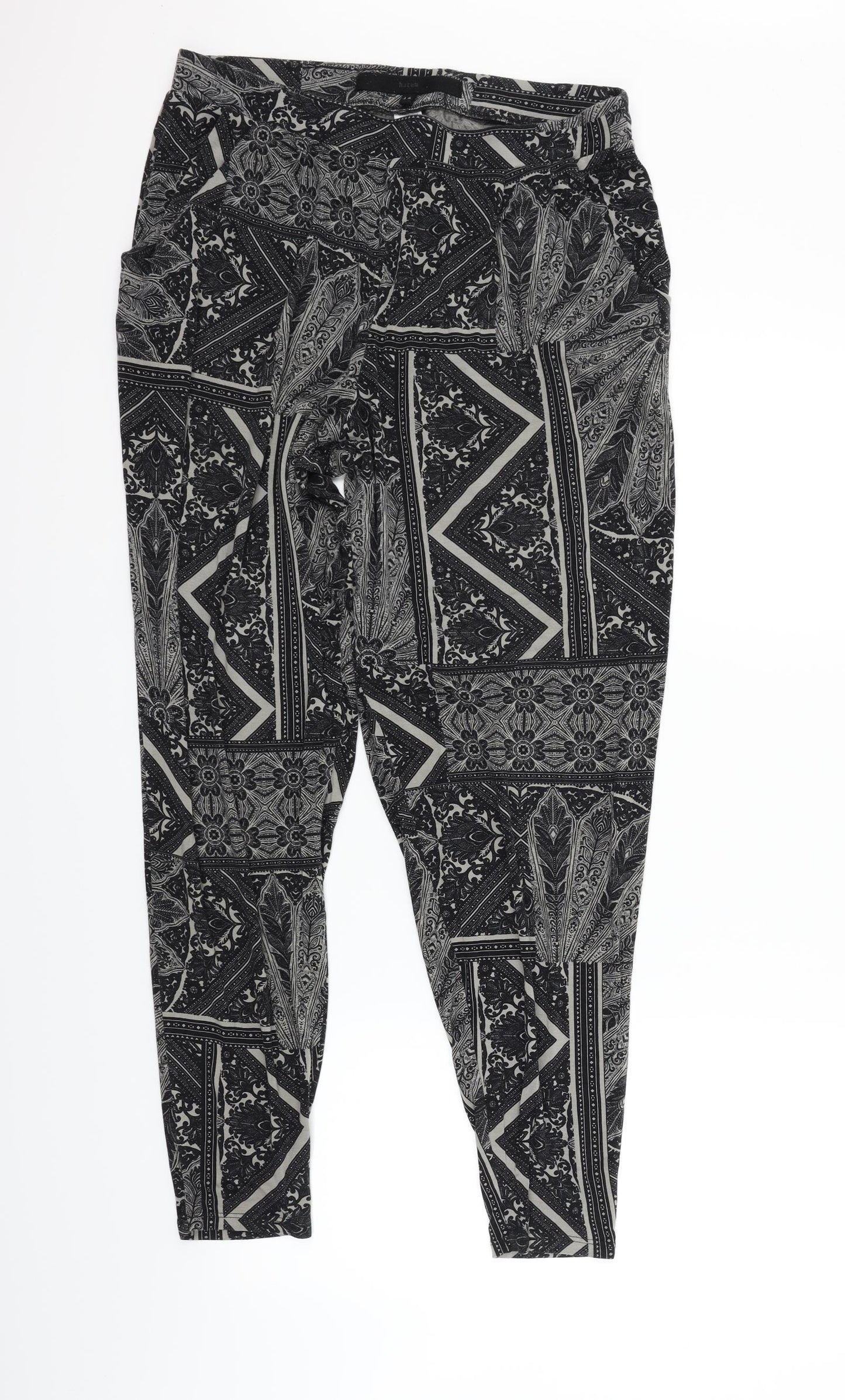 NEXT Womens Black   Trousers  Size 14 L28 in