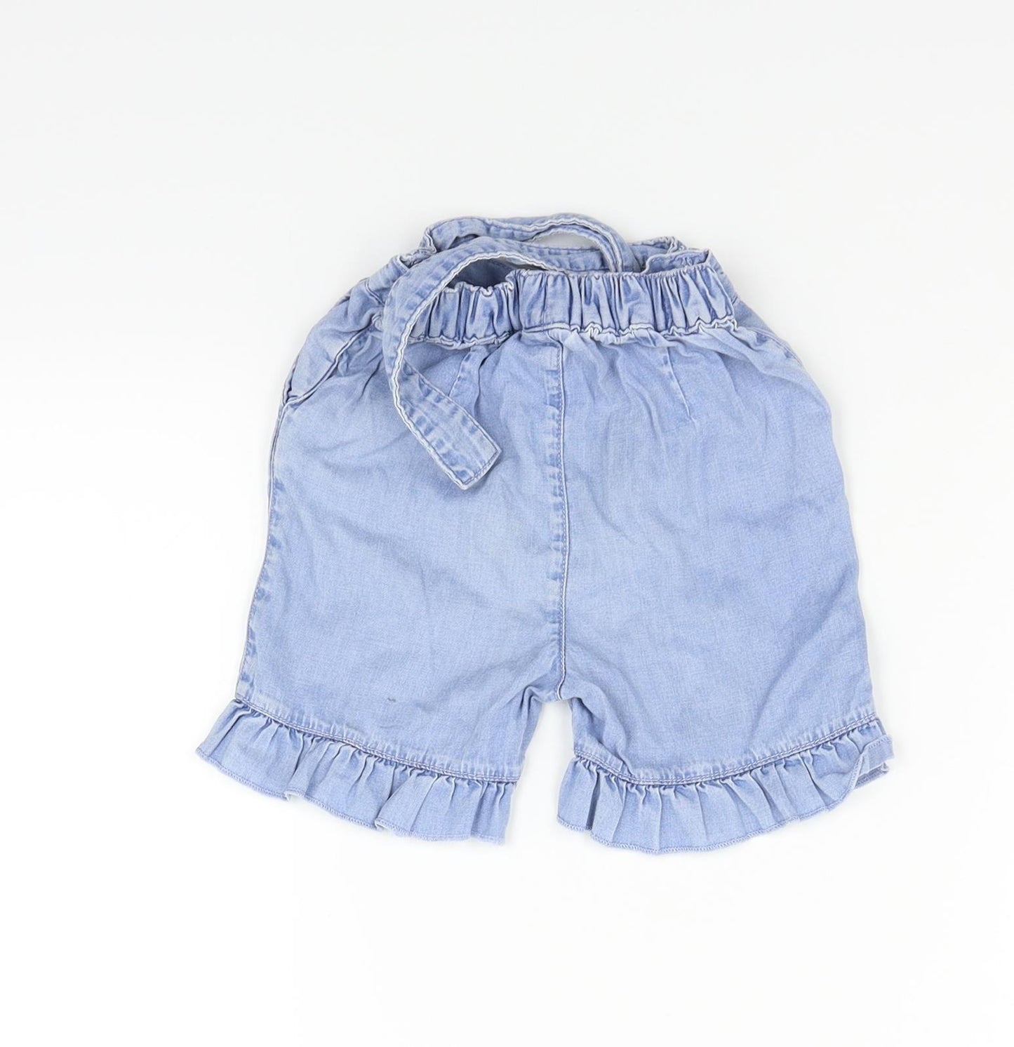 F&F Boys Blue   Cropped Trousers Size 12-18 Months