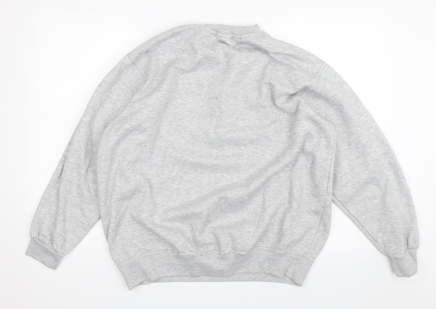 PRETTYLITTLETHING Womens Grey   Pullover Jumper Size S