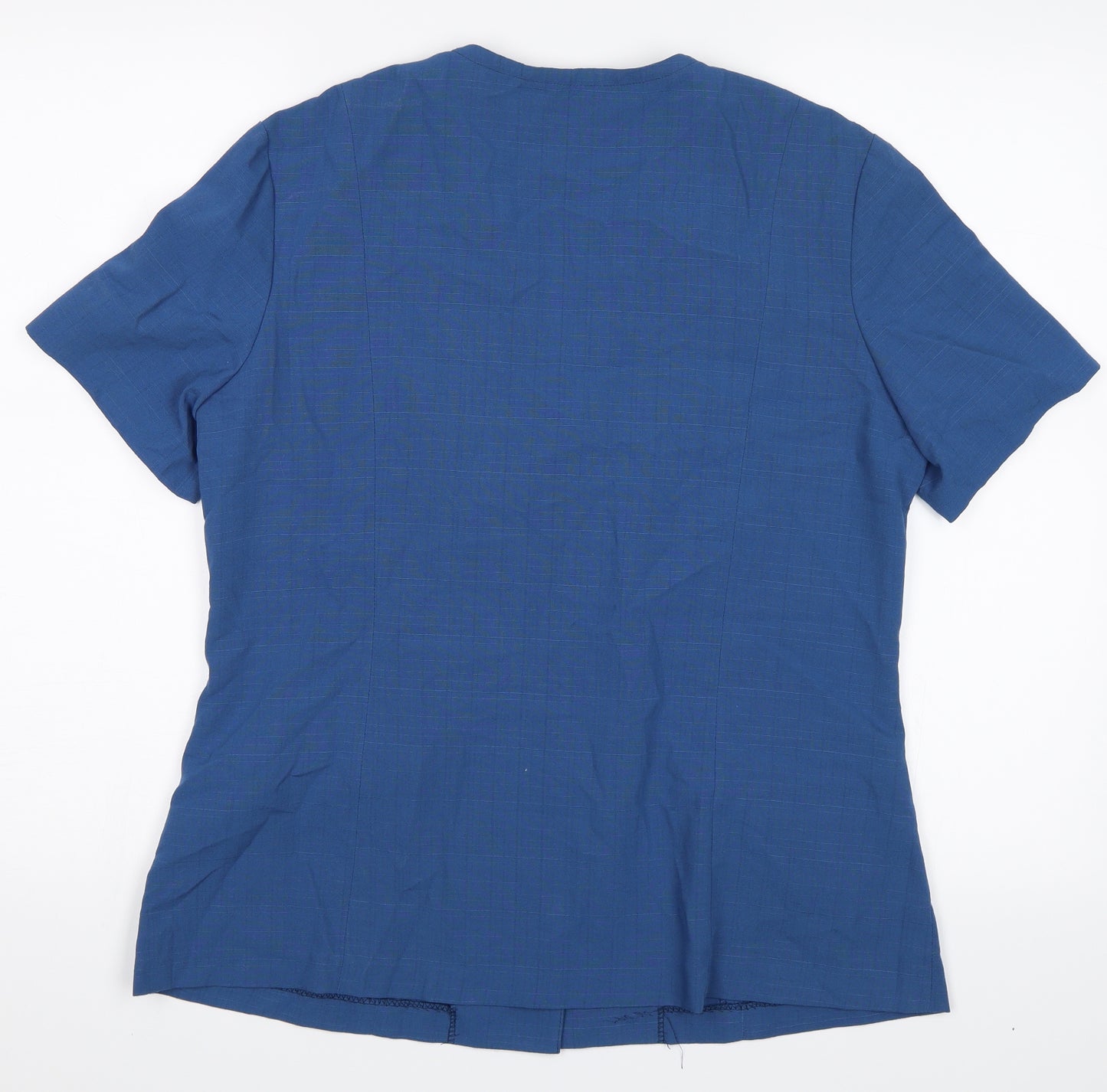 Bonmarché Womens Blue   Basic Button-Up Size 14