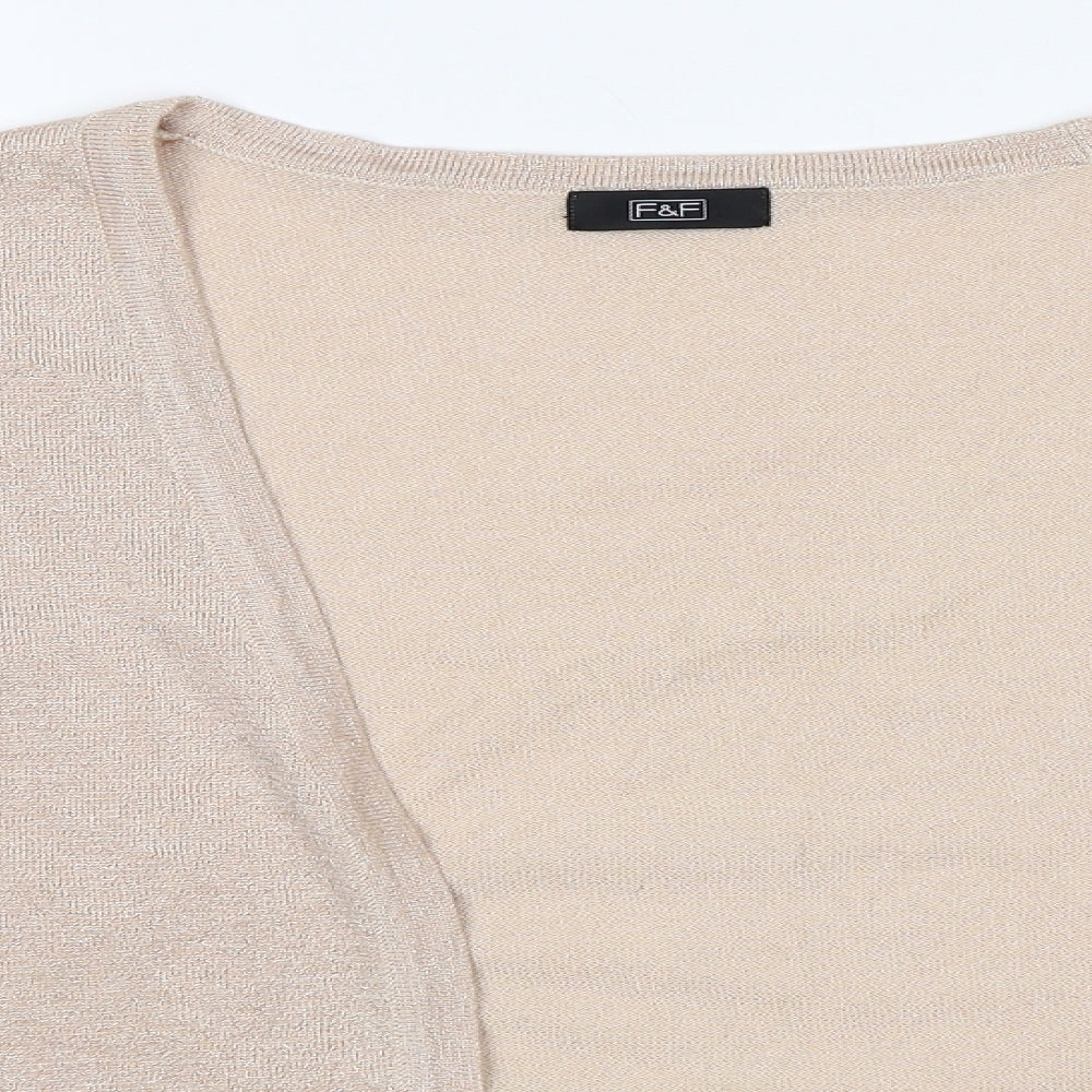 F&F Womens Pink   Cardigan Jumper Size 20