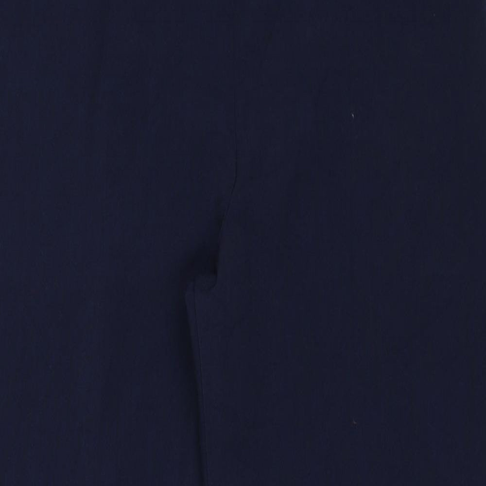 Dixie Womens Blue   Trousers  Size 12 L23 in