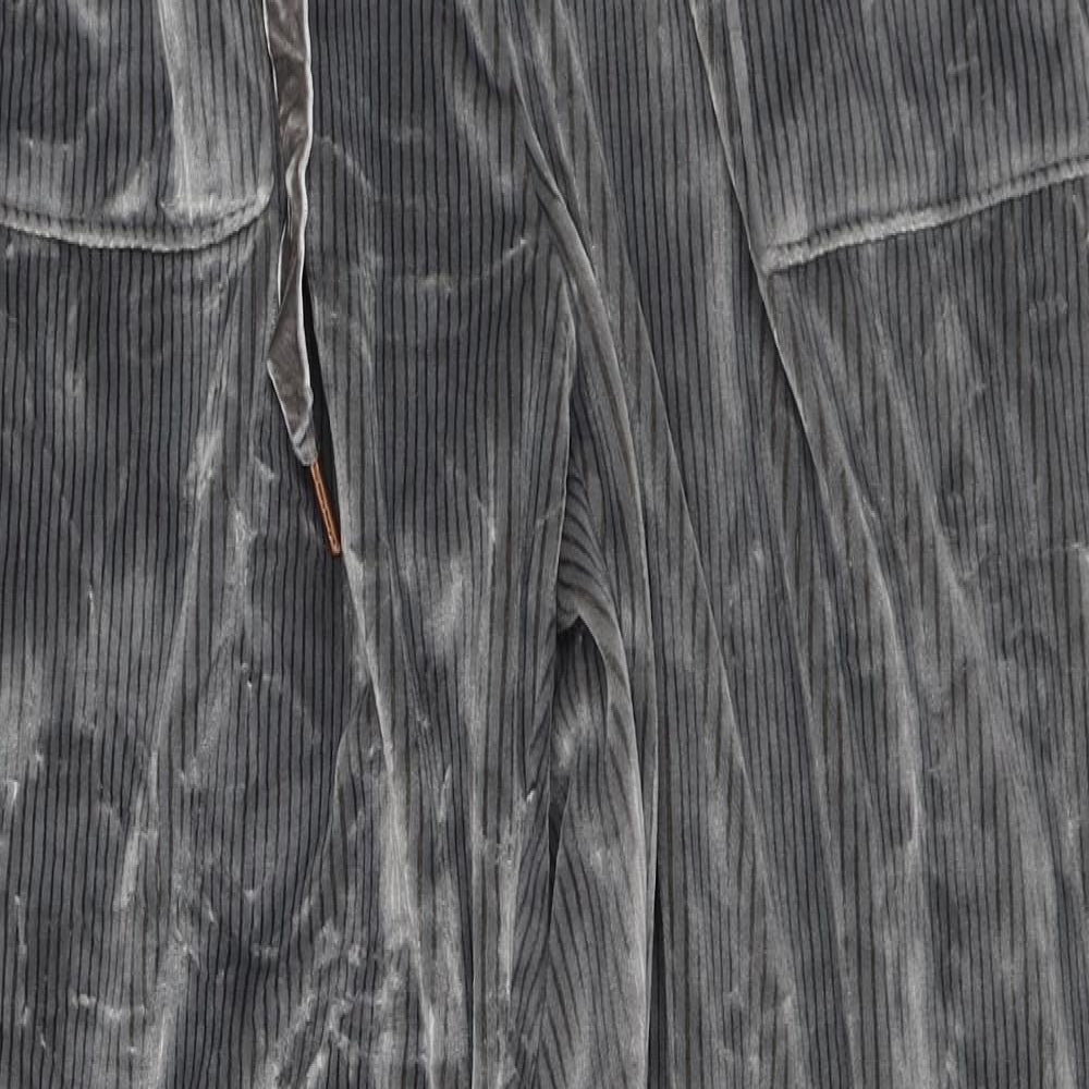 Nutmeg Womens Silver   Sweatpants Trousers Size 16 L25 in