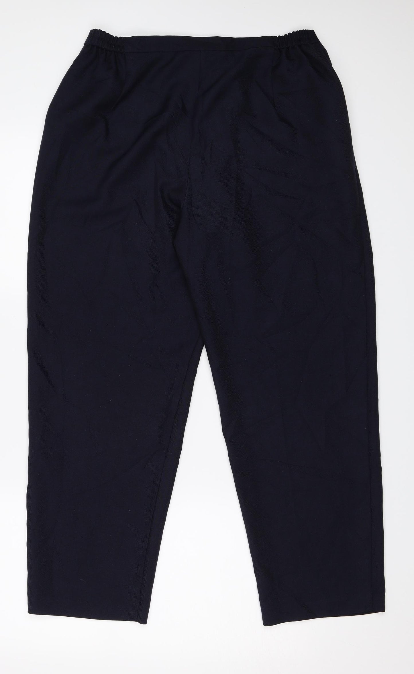 EWM Womens Blue   Trousers  Size 16 L25 in