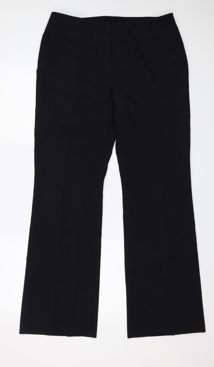 Dorothy Perkins Womens Black   Trousers  Size 14 L30 in