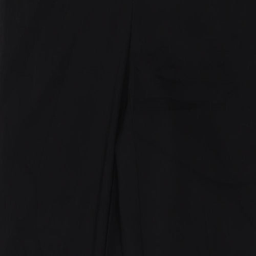 Papaya Womens Black   Trousers  Size 8 L27 in