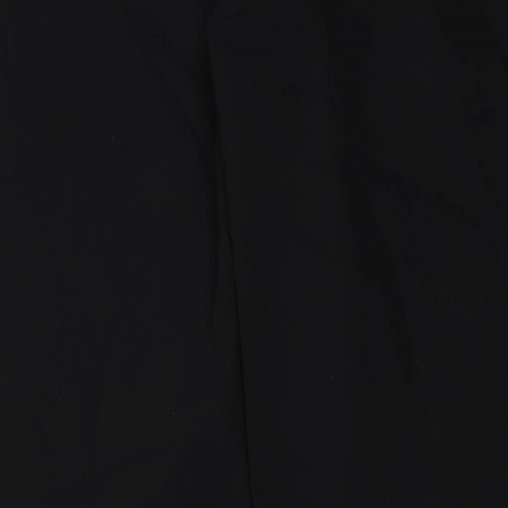 Papaya Womens Black   Trousers  Size 8 L27 in
