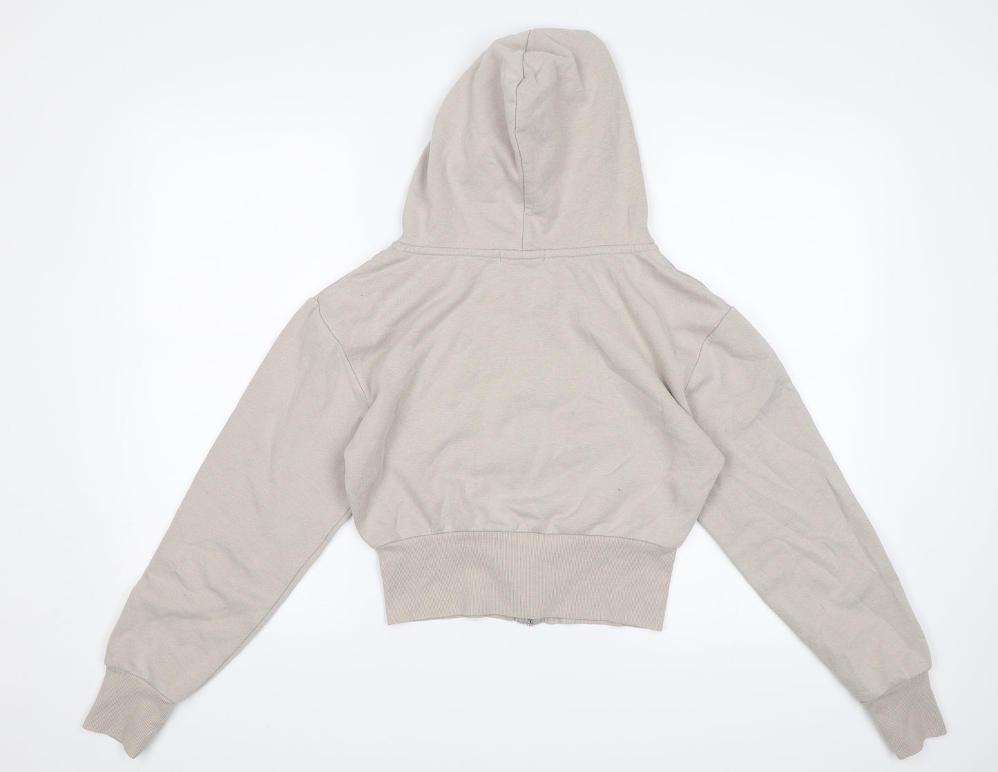 Primark Womens Beige   Full Zip Hoodie Size XS