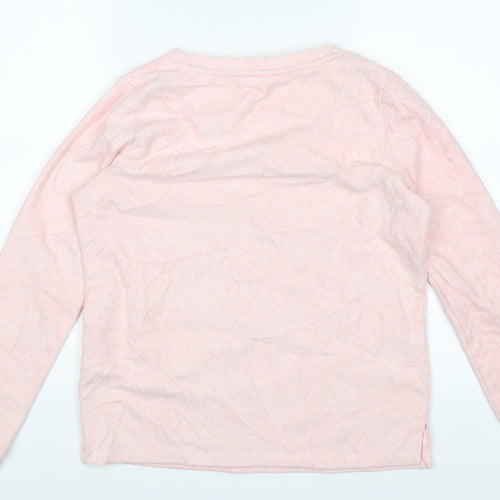 George Womens Pink Solid  Top Pyjama Top Size 8  - Good night sweet dreams