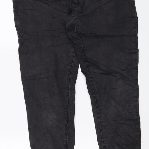 Denim & Co. Womens Black   Skinny Jeans Size 12 L25 in