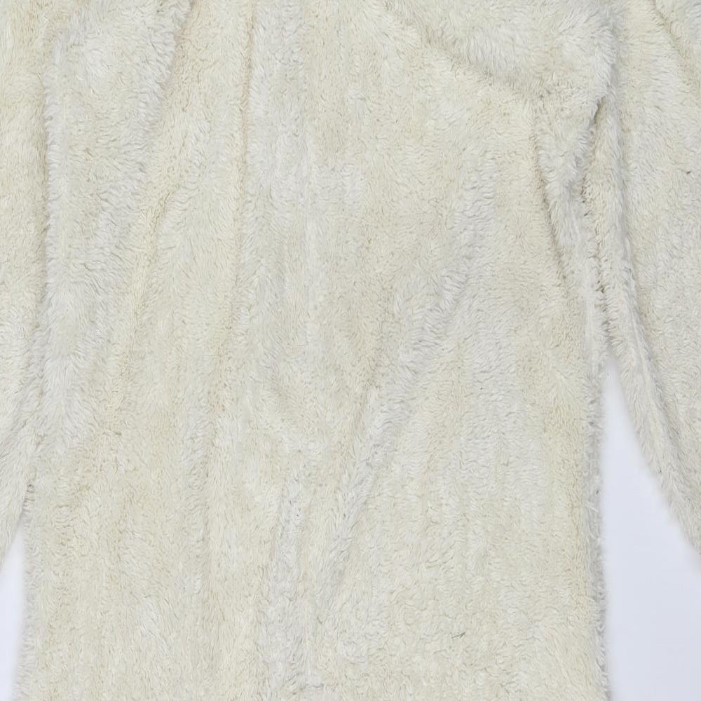 NEXT Girls White Solid  Top Robe Size 12 Years