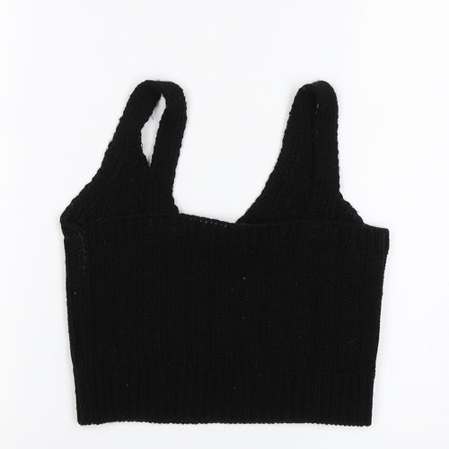 ASOS Womens Black   Cropped Tank Size 4
