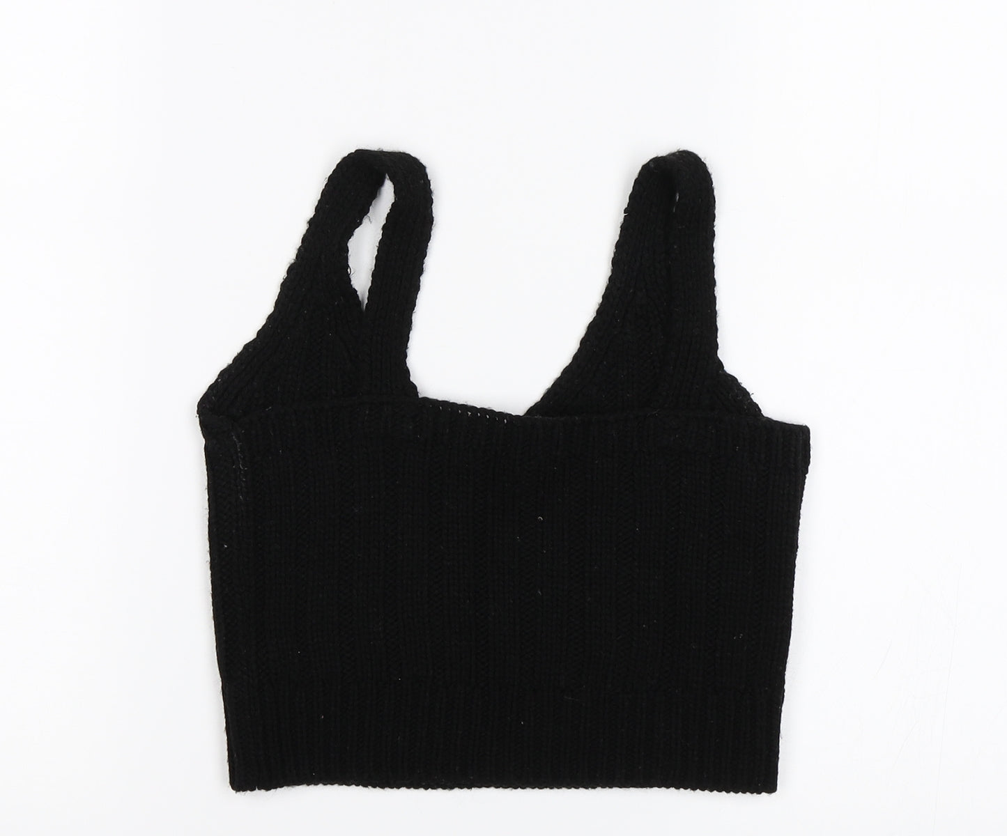 ASOS Womens Black   Cropped Tank Size 4