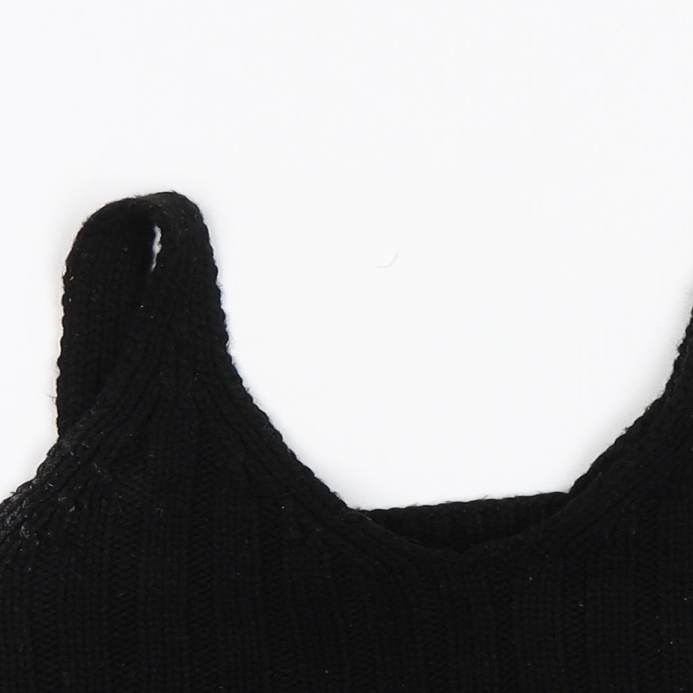 ASOS Womens Black   Cropped Tank Size 4