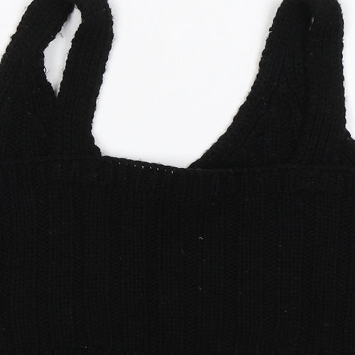 ASOS Womens Black   Cropped Tank Size 4