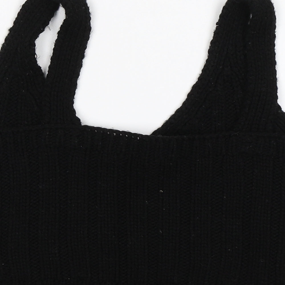 ASOS Womens Black   Cropped Tank Size 4