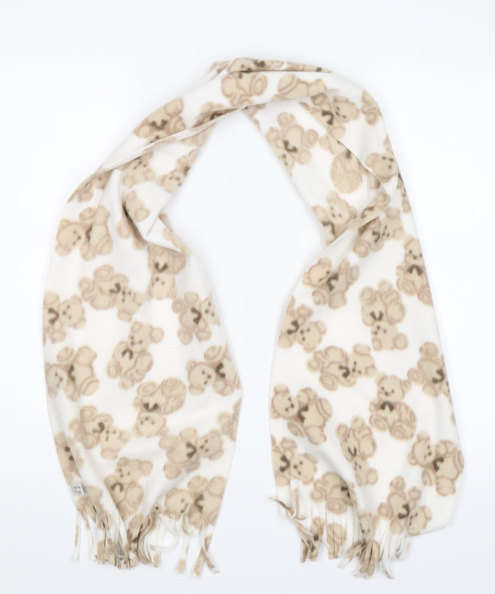 Preworn Unisex Brown Scarf - Bears