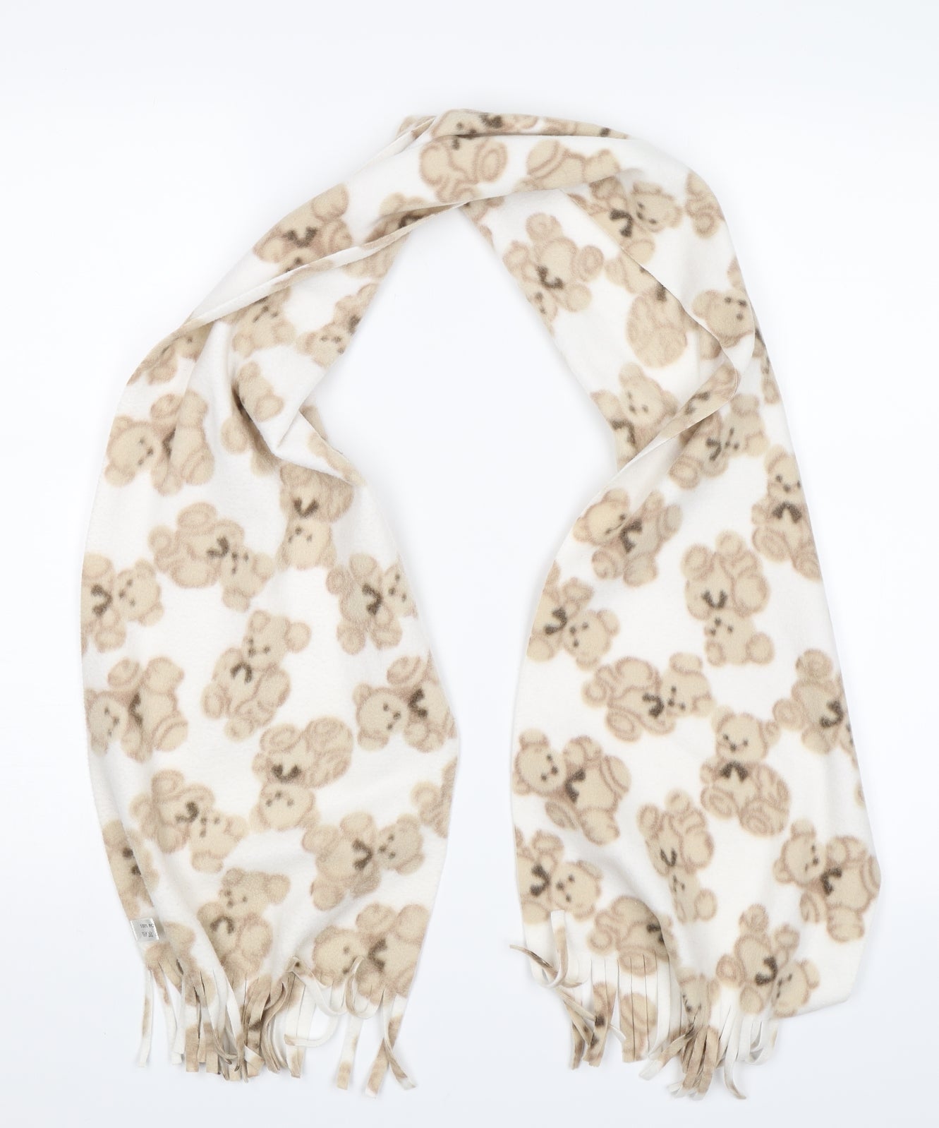 Preworn Unisex Brown    Scarf   - Bears