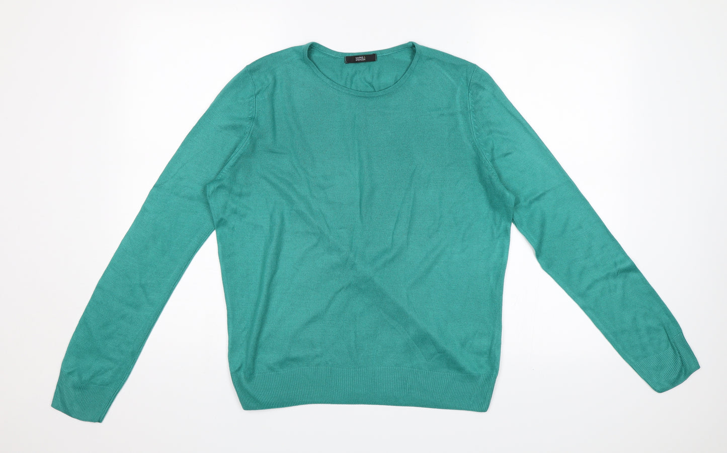 Marks and Spencer Womens Green   Pullover Jumper Size 12