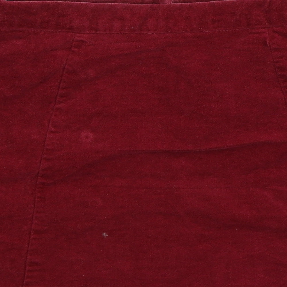 Nutmeg Girls Red   Mini Skirt Size 11-12 Years