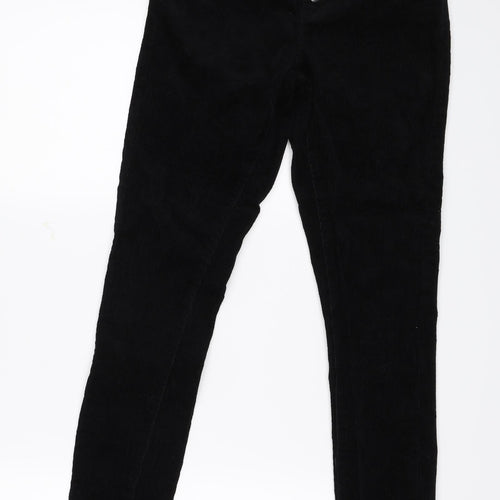 Denim & Co. Womens Black   Skinny Jeans Size 6 L27 in