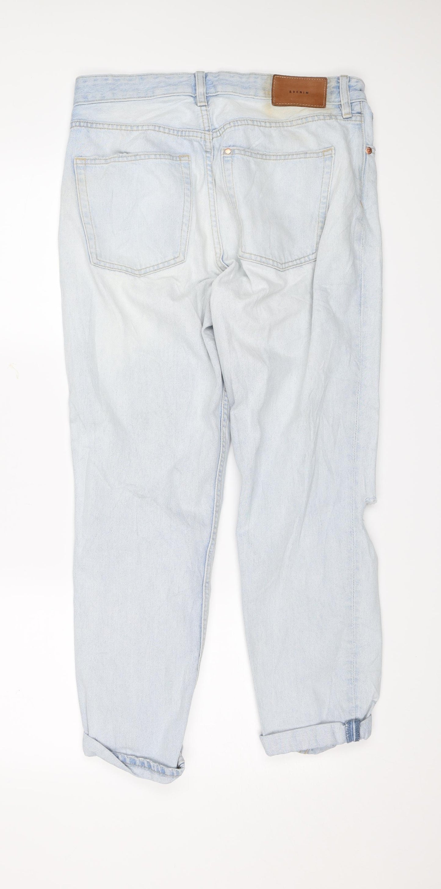 Preworn Mens Blue   Cropped Jeans Size 31 L25 in