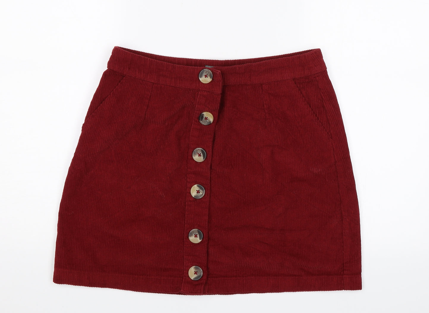 Papaya Womens Red   Skater Skirt Size 12