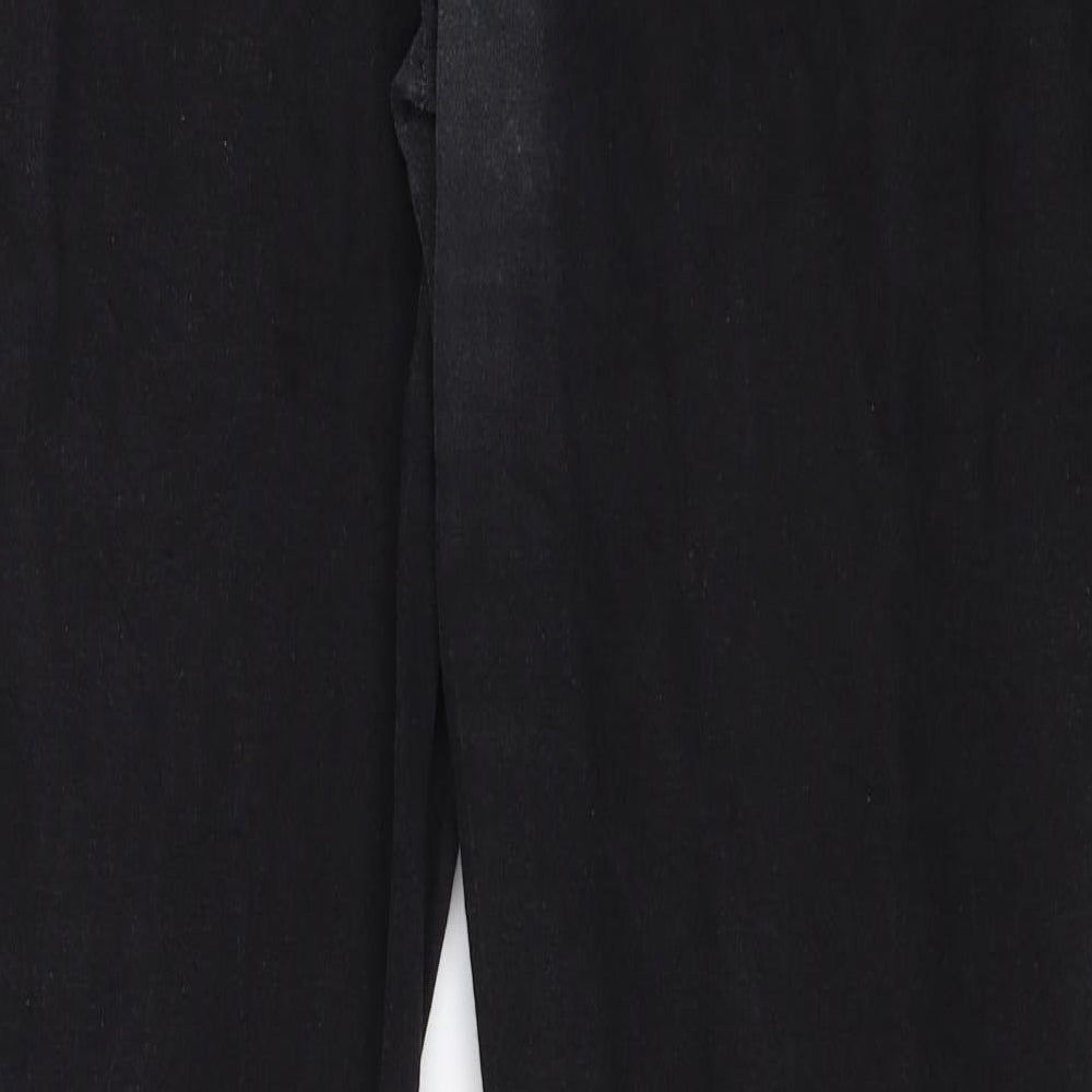 Denim & Co. Womens Black   Skinny Jeans Size 18 L31 in