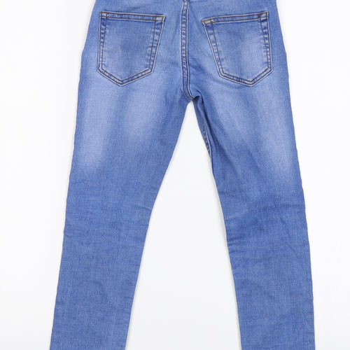 Denim & Co. Girls Blue   Skinny Jeans Size 7-8 Years