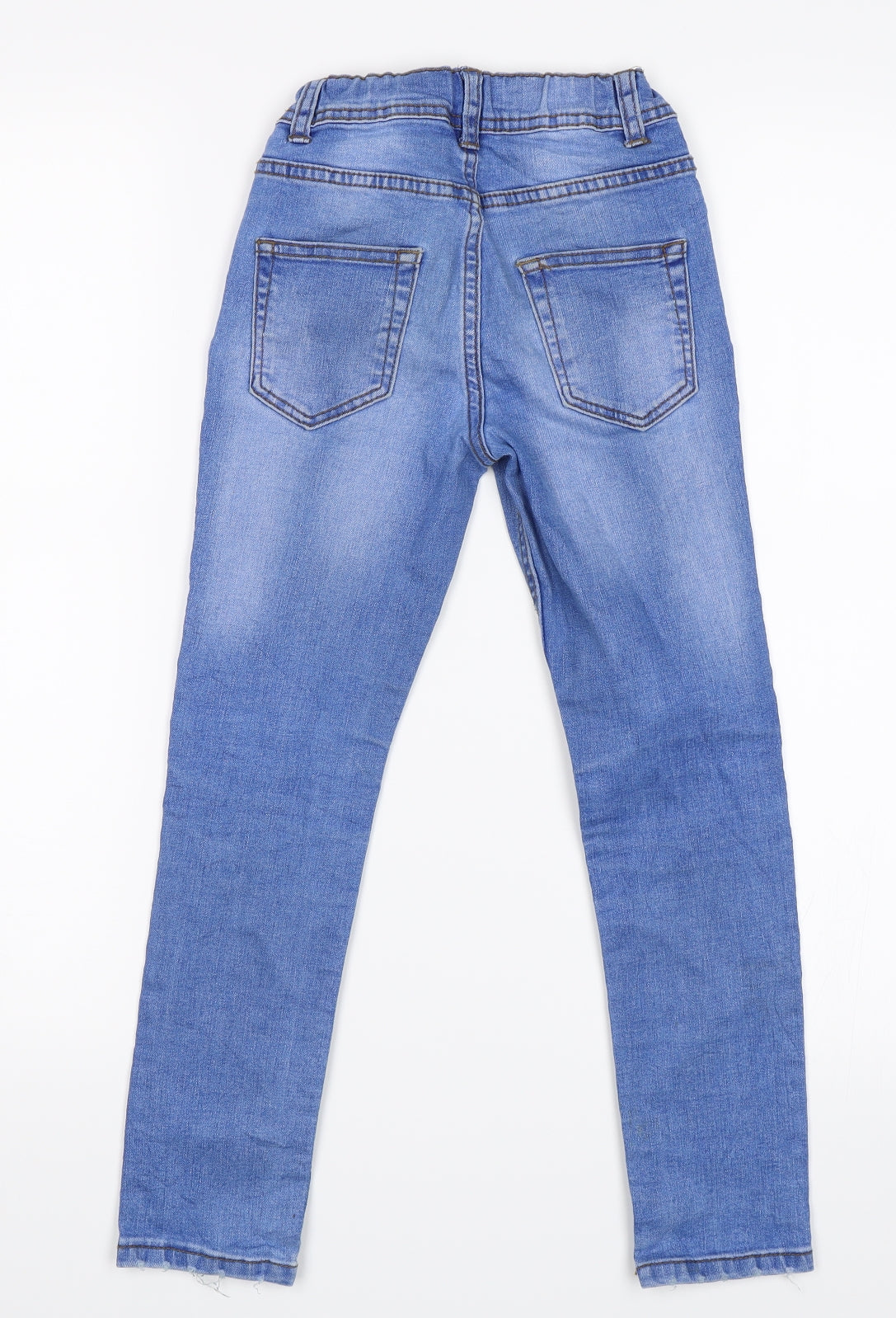 Denim & Co. Girls Blue   Skinny Jeans Size 7-8 Years