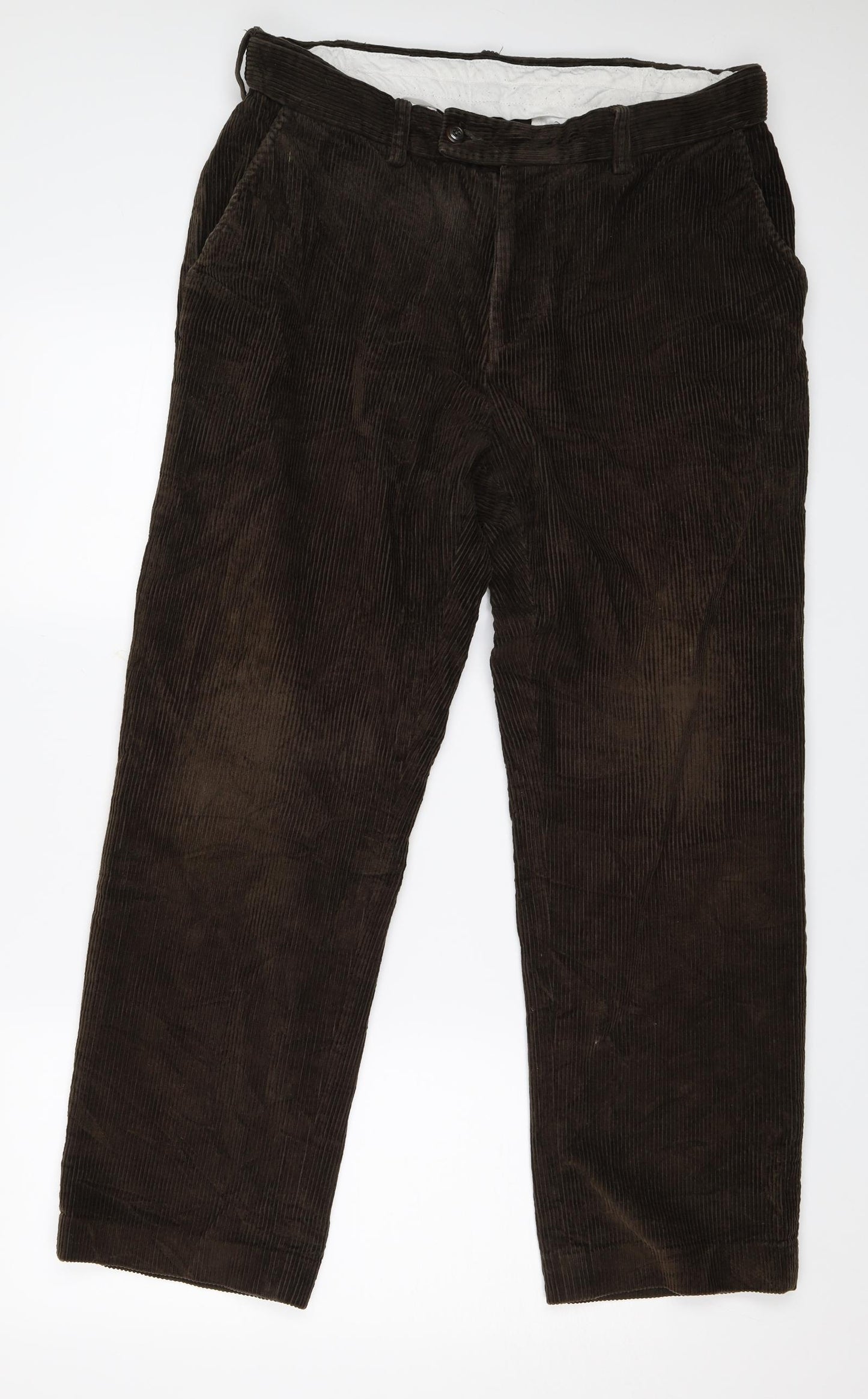 Preworn Mens Brown   Trousers  Size 36 L28 in