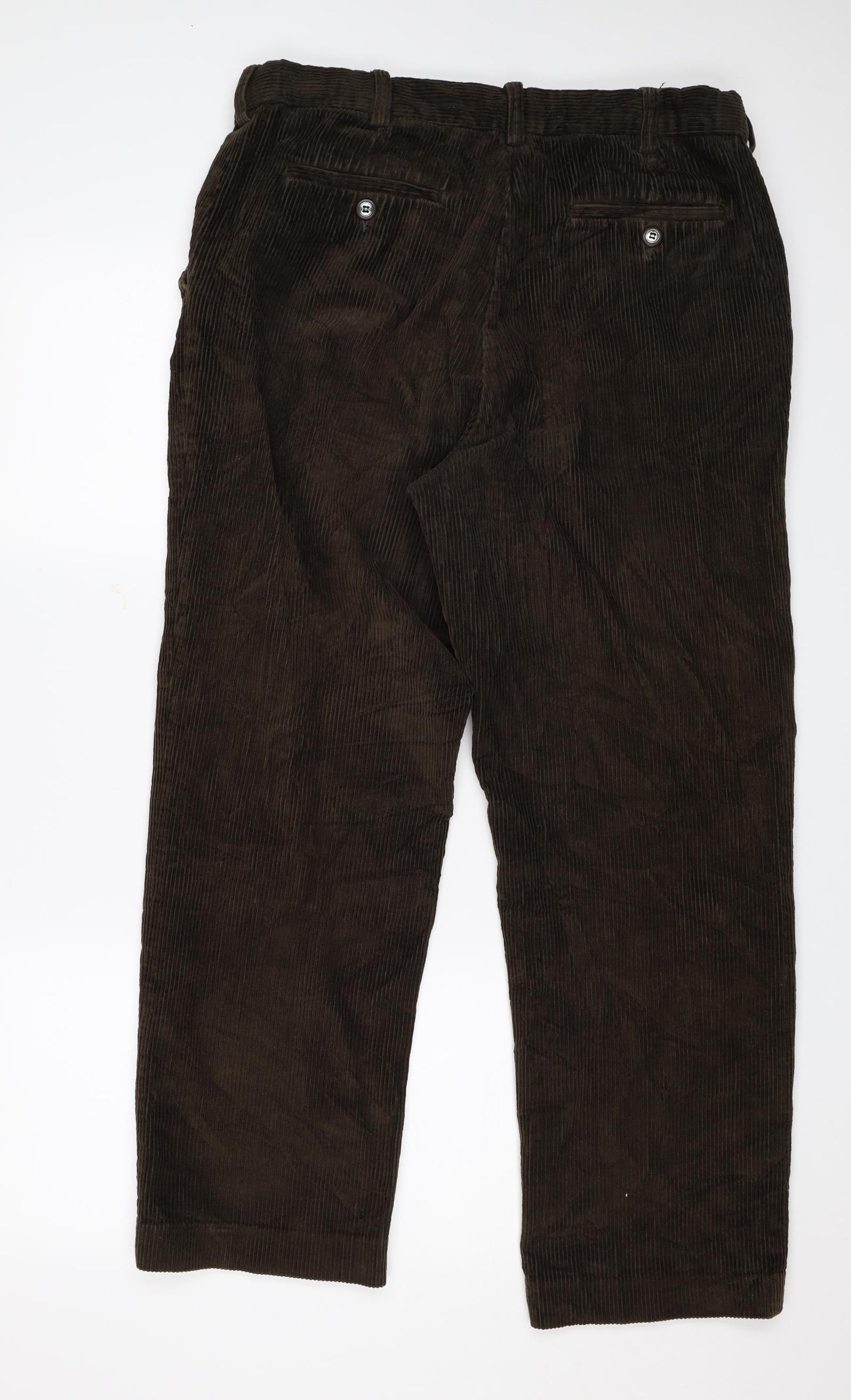 Preworn Mens Brown   Trousers  Size 36 L28 in