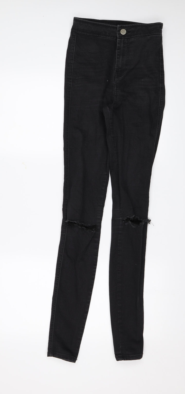 ASOS Mens Black Skinny Jeans Size 24 L32 in