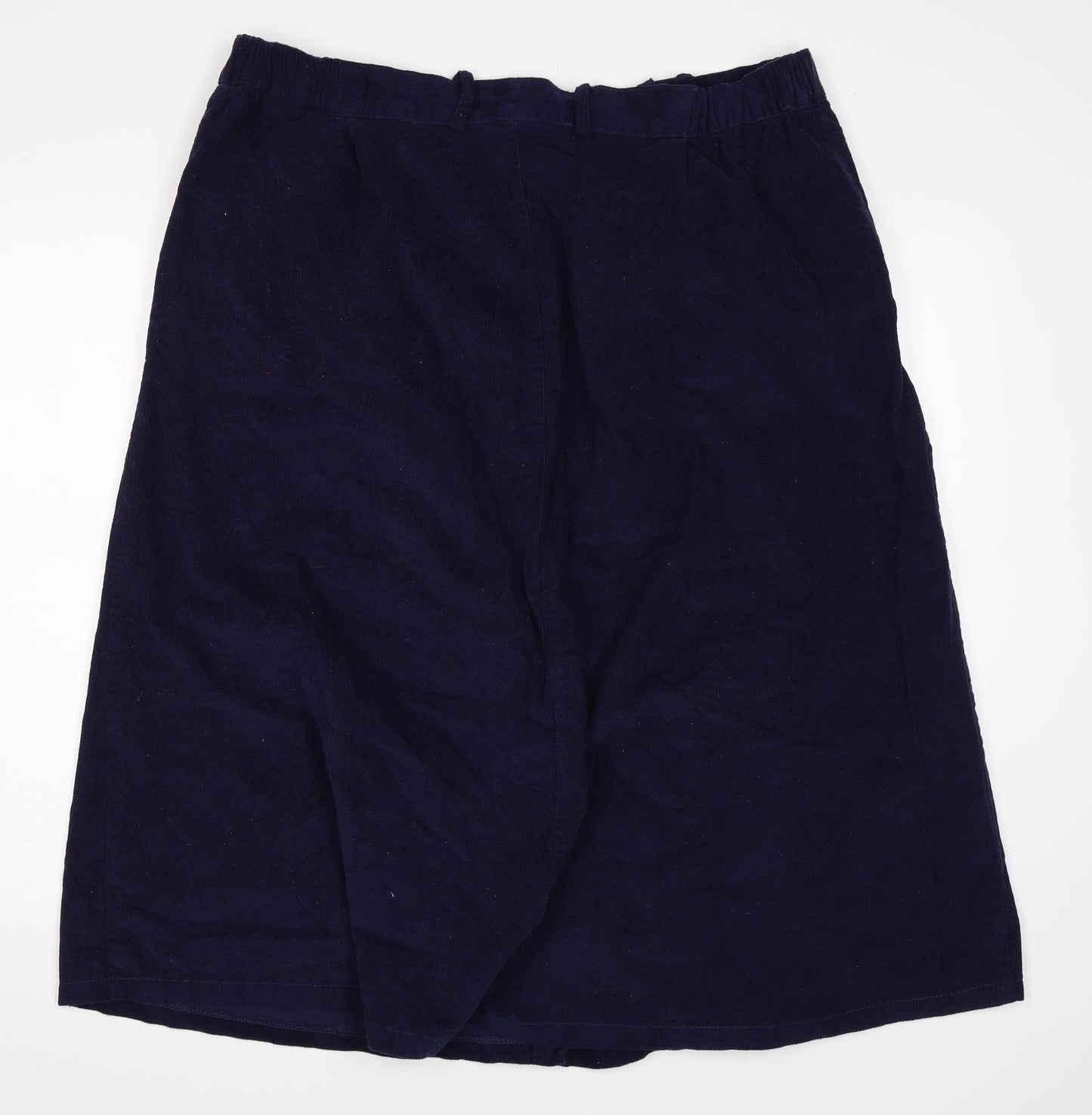 Damart Womens Blue   Straight & Pencil Skirt Size 22