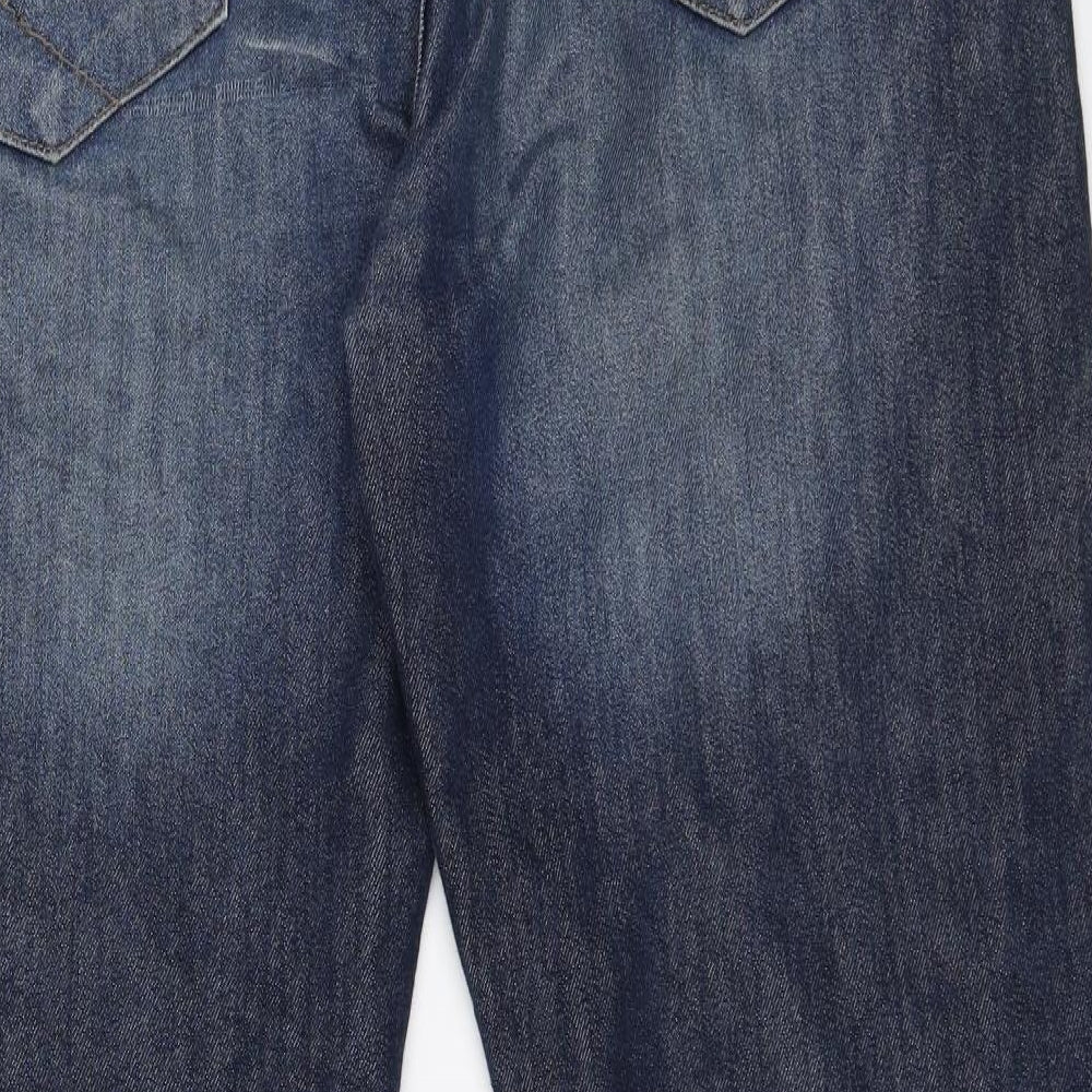 Paper Denim & Cloth Mens Blue   Straight Jeans Size 34 L28 in