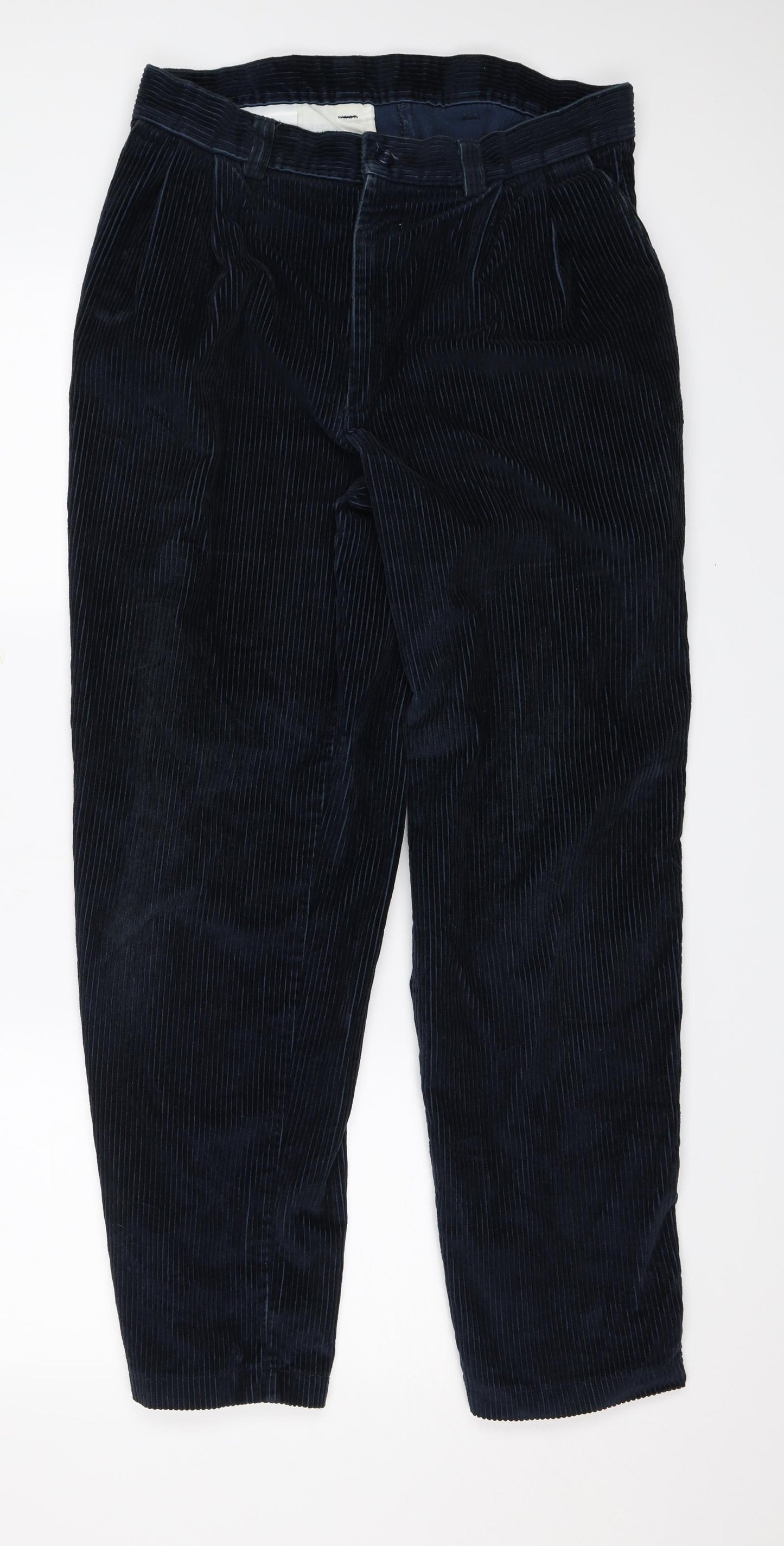 St Michael Mens Blue   Trousers  Size 32 L29 in