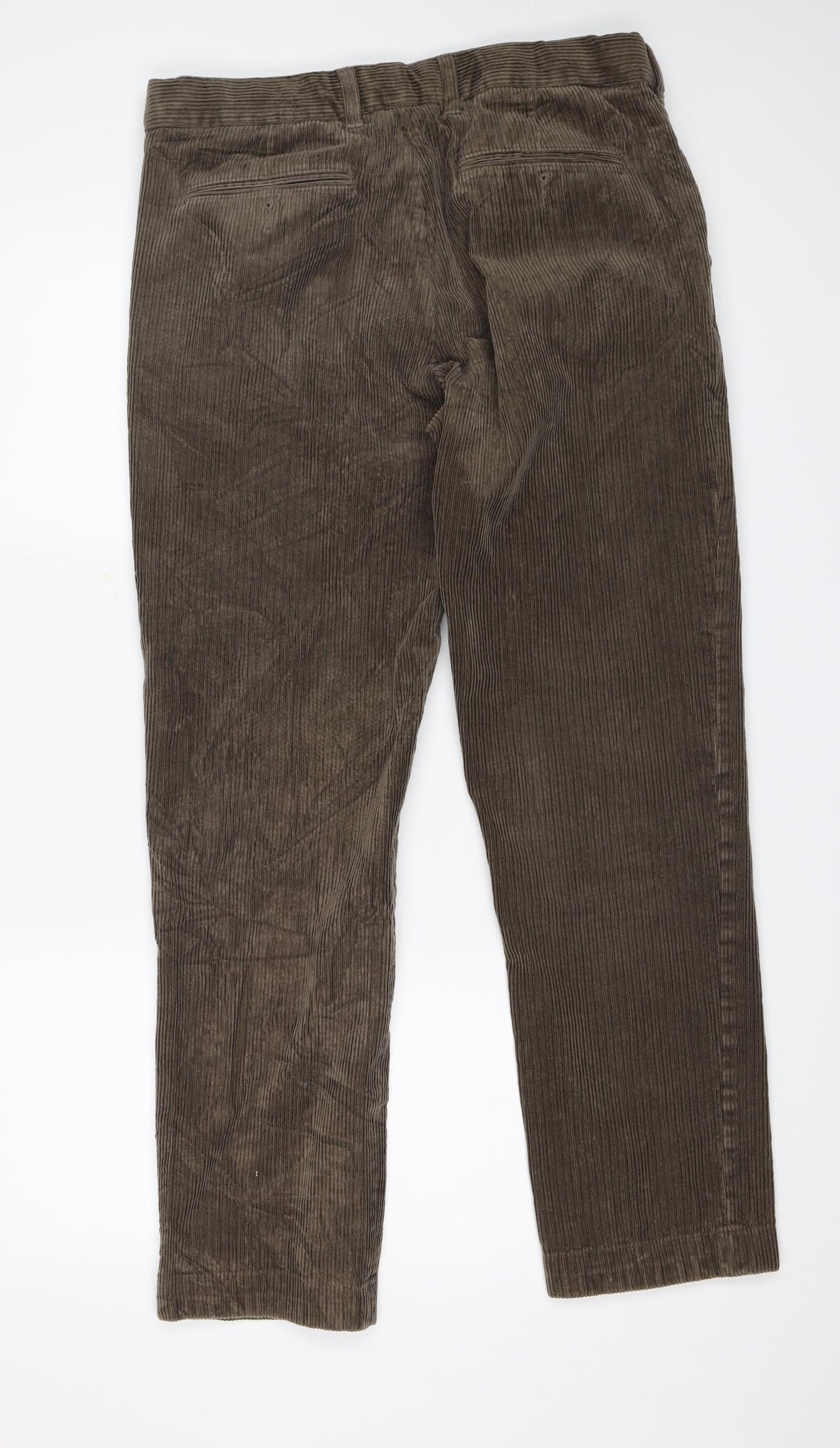 M&S Mens Brown   Trousers  Size 34 L28 in