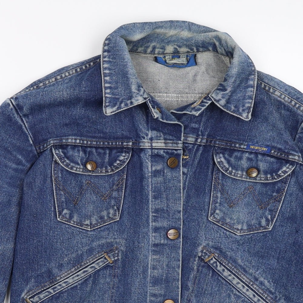 Wrangler Womens Blue   Jacket  Size 10