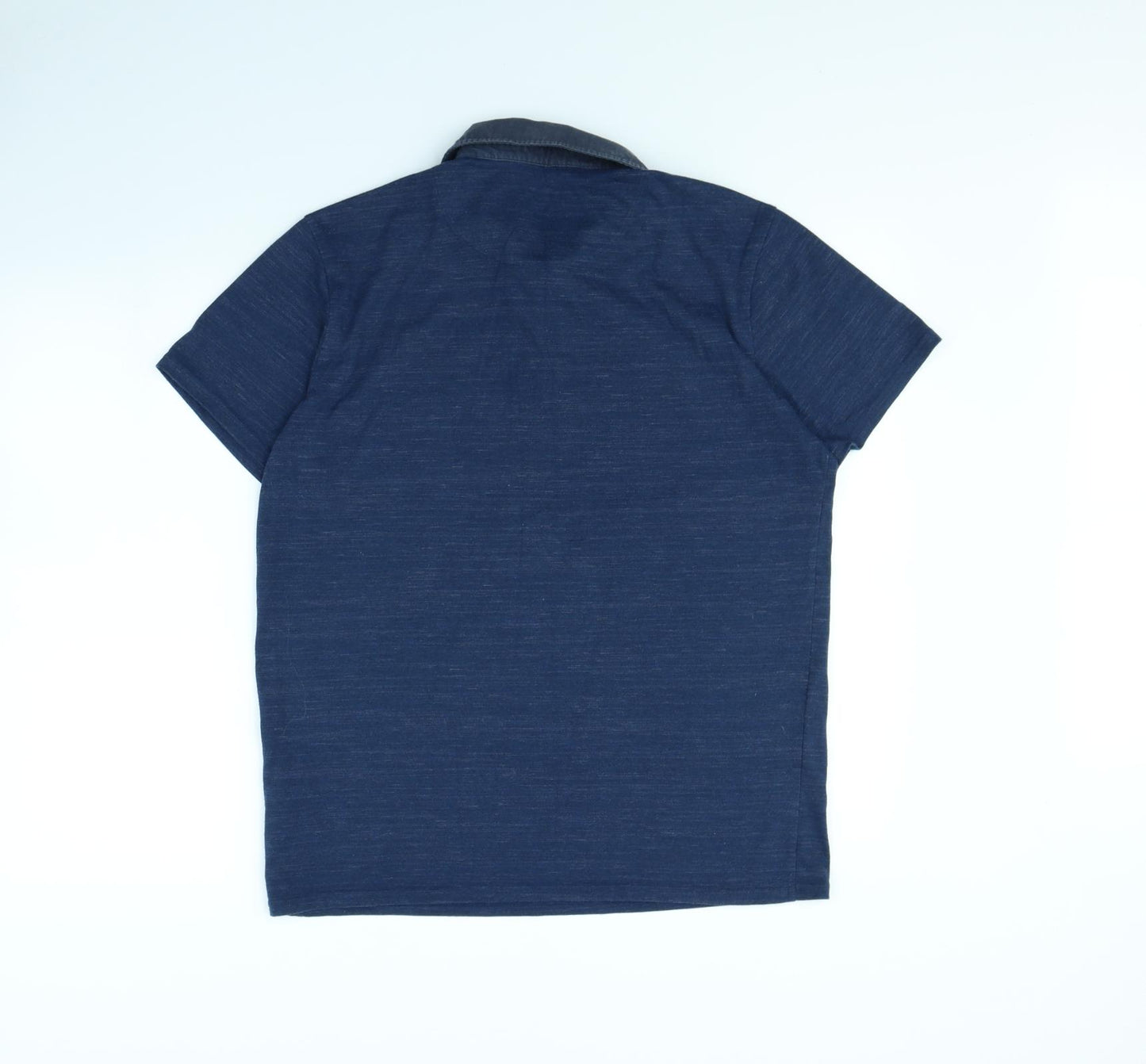 Authentic Clothing Company Mens Blue    Polo Size L