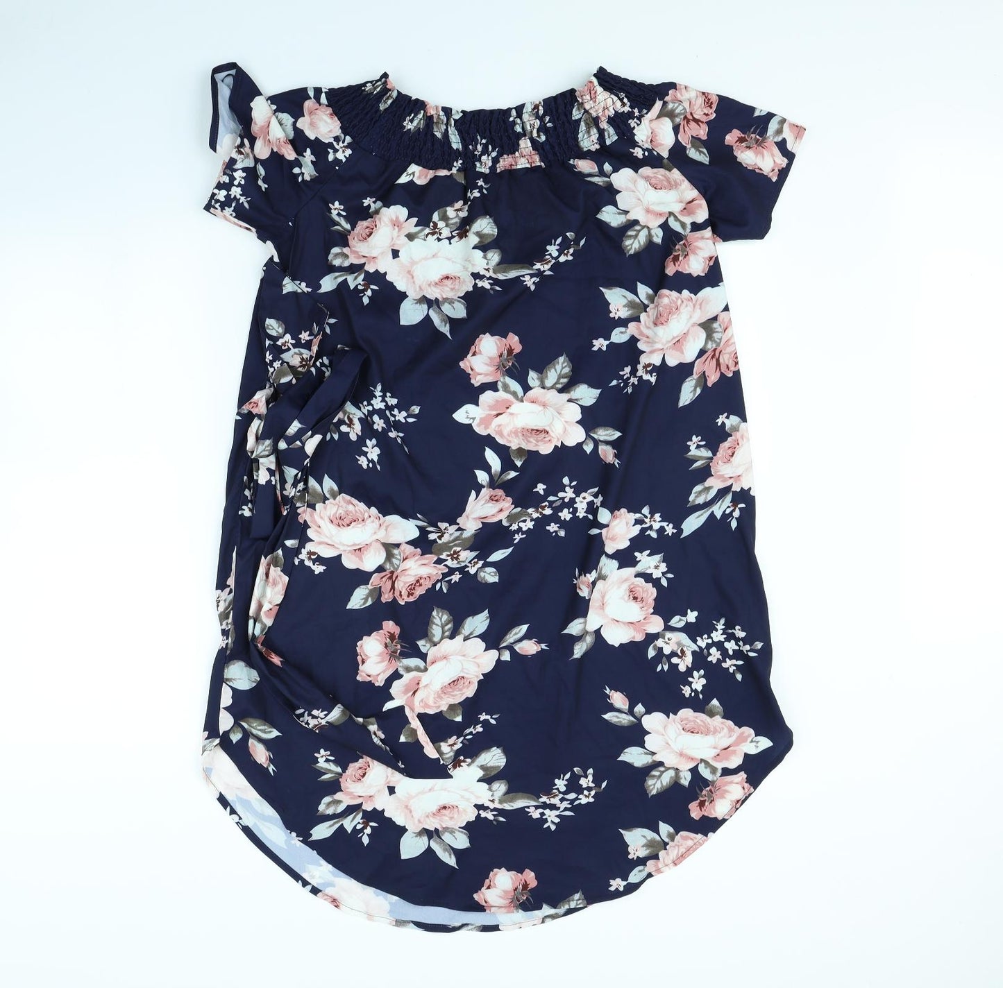 Yoins Womens Blue Floral  Mini  Size L