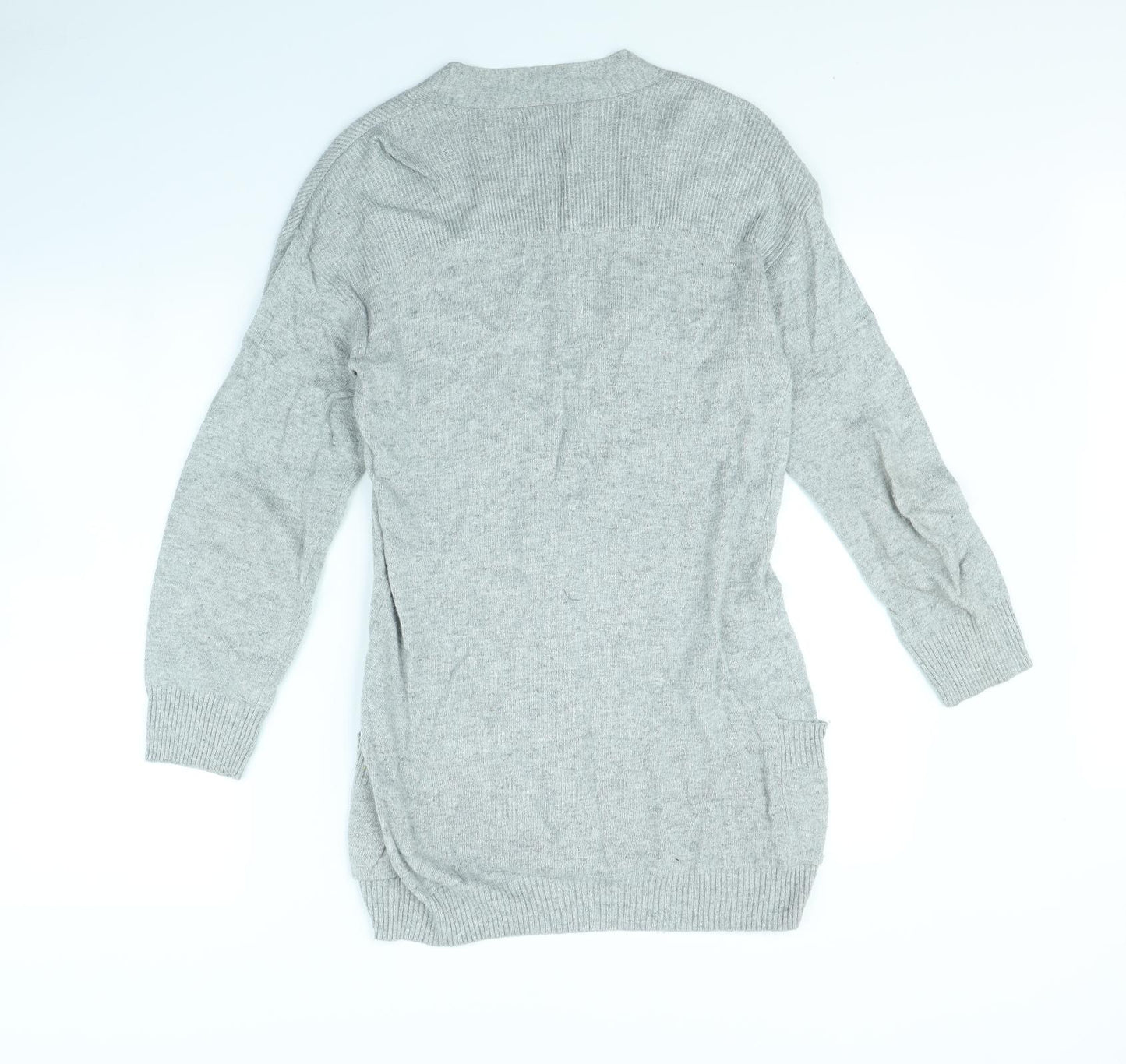 New Look Womens Grey   Cardigan Jumper Size 14